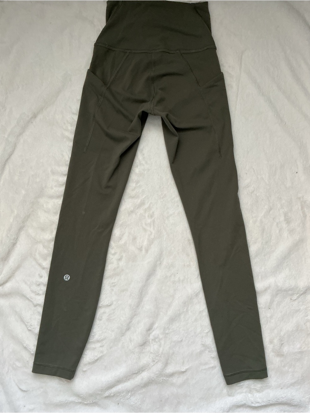 lululemon athletica Olive Green High-Rise Leggings